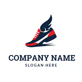 Streetwear Logo Beautiful Running Shoe logo design