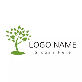 環境ロゴ Big Lush Tree logo design