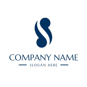 S Logo Comma and Letter S logo design