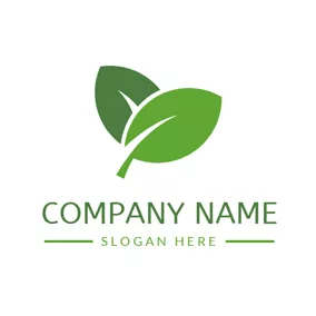 Logotipo Casual Fresh Green Leaf logo design