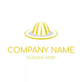Concept Logo Hat Shape and Jelly logo design