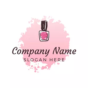 Beauty Logo Nail Enamel Logo logo design