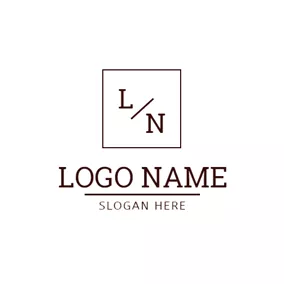 Holiday & Special Occasion Logo Regular Square and Name Form logo design