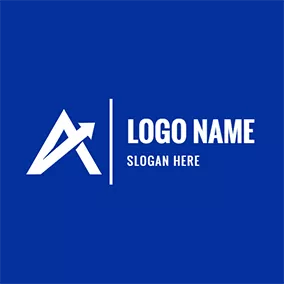会計　ロゴ Simple and Abstract Letter A logo design