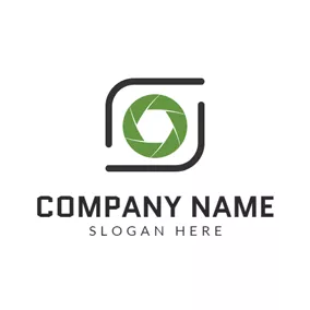 Photography Logo Simple Lens and Photography logo design