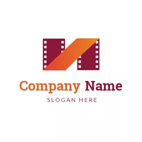 Photography Logo Simple Photographic Film logo design