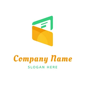 Financial Logo Simple Wallet Logo logo design