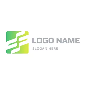 現代Logo Square Gradient Modern Futuristic logo design